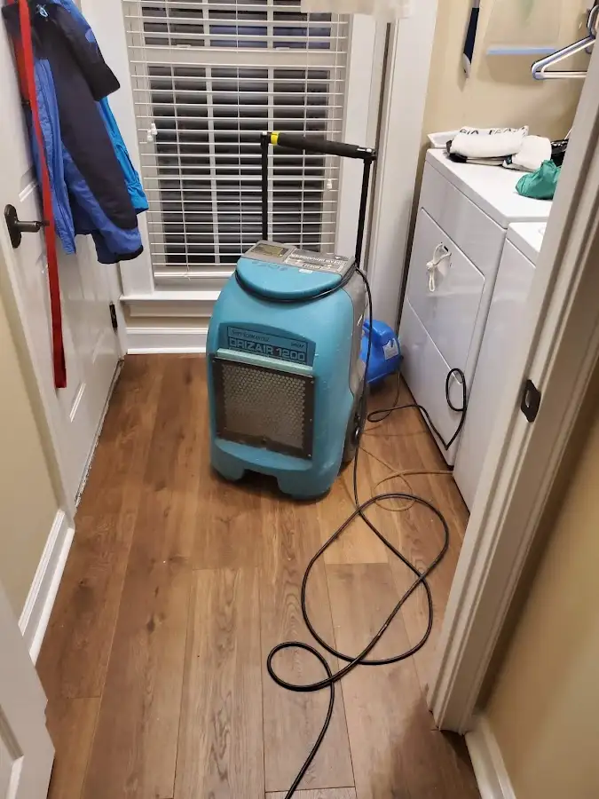 Commercial dehumidifier deployed for Flood Damage Cleanup in Ingleside